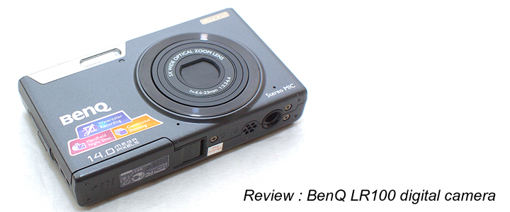 default thumb Review : BenQ LR100 digital camera