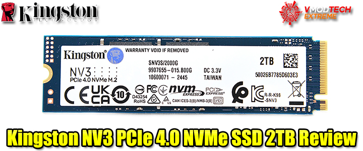 default thumb Kingston NV3 PCIe 4.0 NVMe SSD 2TB Review