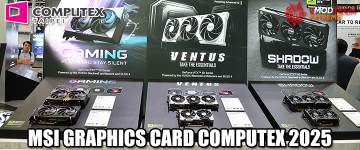 default thumb MSI GRAPHICS CARD COMPUTEX 2025 